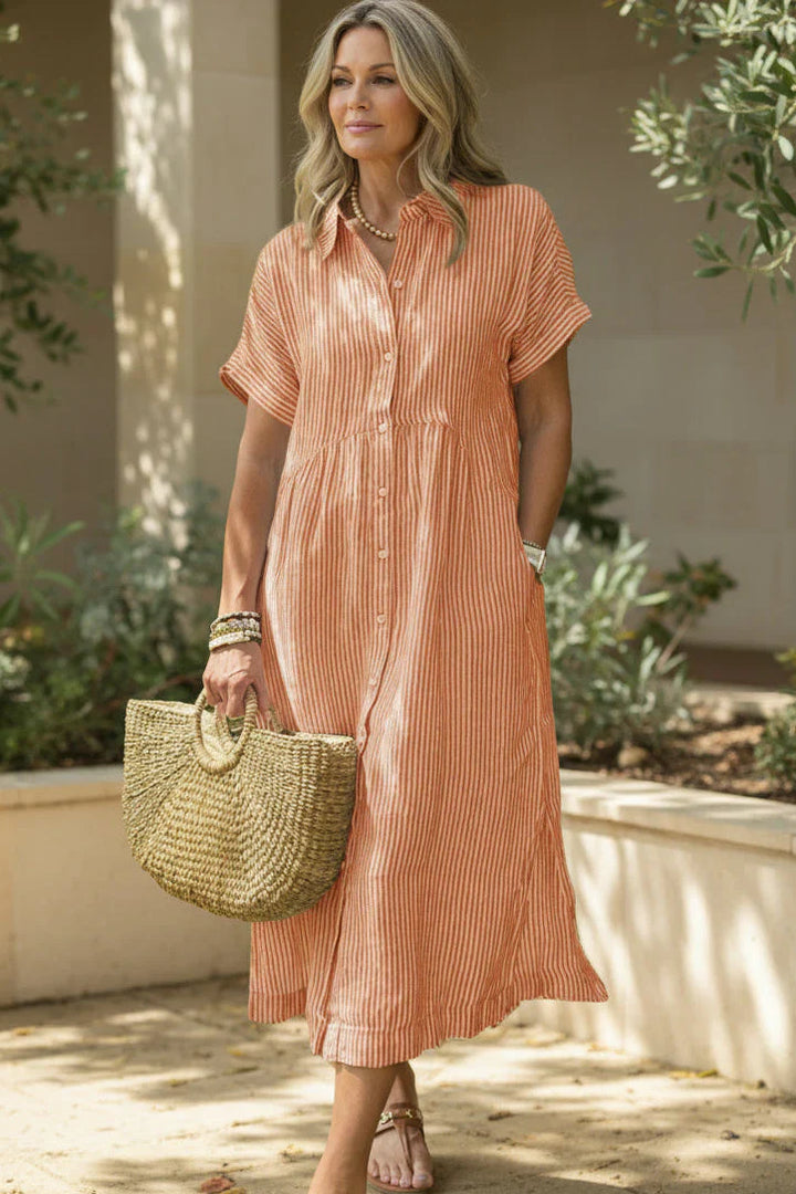 Maria | Loose Stripe Dress